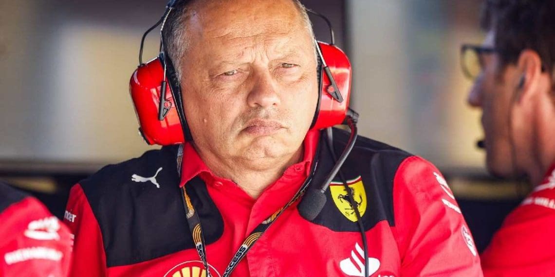 Fred Vasseur discute cenário de pior caso à medida que Ferrari continua a dominar a Red Bull.