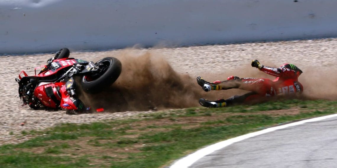 Análise do acidente na corrida de sprint do MotoGP em Barcelona