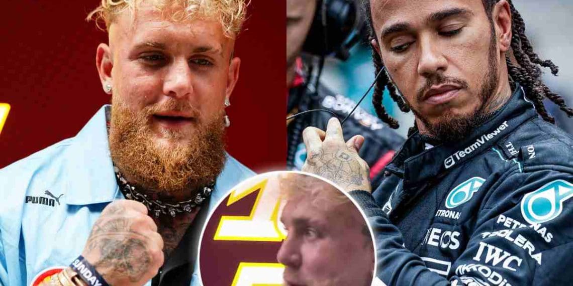 VÍDEO: YouTuber Jake Paul acredita que Lewis Hamilton tem habilidades para derrotar todos os pilotos em uma luta de boxe.