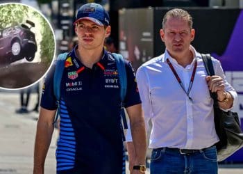 VÍDEO: Jos Verstappen, pai de Max Verstappen, envolvido em acidente no Rally de Ypres na Bélgica.