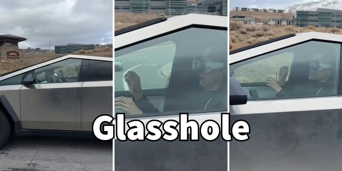 APPLE SHOULD BAN VISION PRO ACCESS FOR PEOPLE WHO DRIVE WEARING ONE