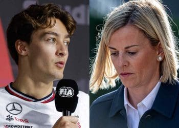 George Russell pede ‘transparência’ da FIA em relação à queixa de Susie Wolff.