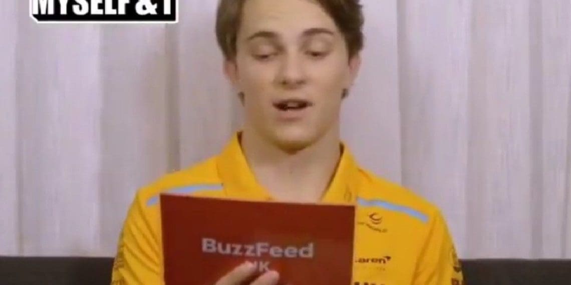 Vídeo: Oscar Piastri fala sobre a natureza séria do grupo de WhatsApp dos pilotos de F1 sem piadas circulando.