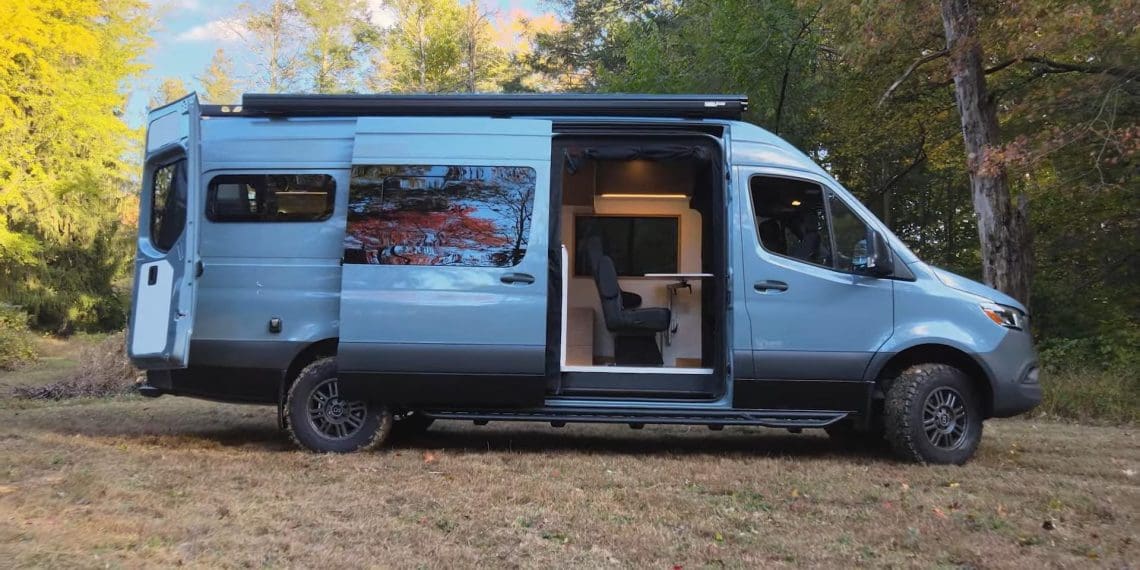 Vanture Customs’ “Summit” Sprinter Camper Makes Van Life Stylish and Ultra-Functional