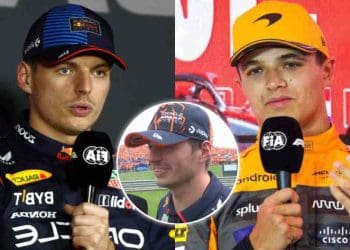 Assista: Max Verstappen critica a cor laranja da McLaren como pouco atraente em comparação com sua própria ‘Orange Army’.
