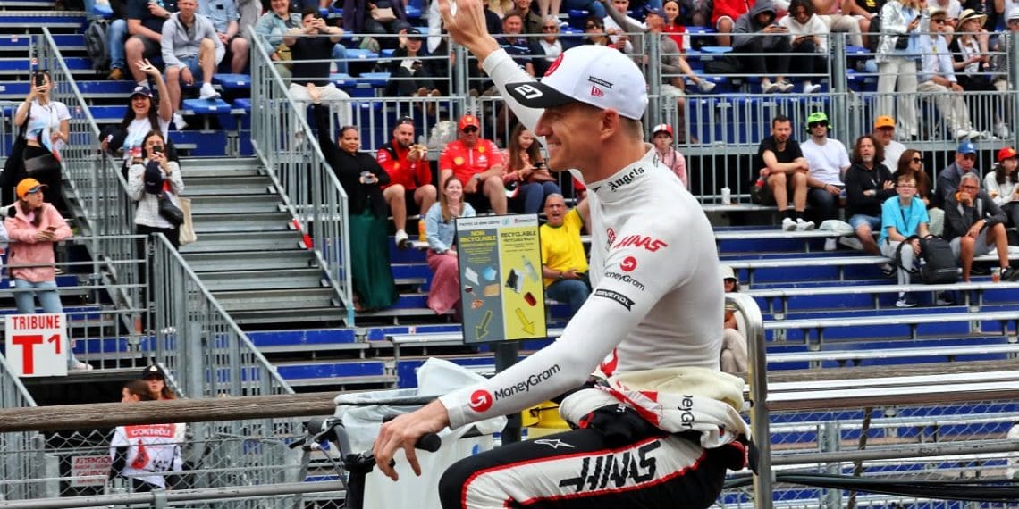 Hulkenberg critica Perez/Magnussen por colisão na F1 de Mônaco.