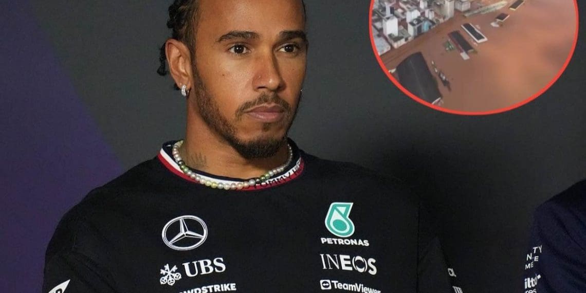 Lewis Hamilton envia mensagem emocionante ao Brasil após enchentes devastadoras que deixaram milhares desalojados.