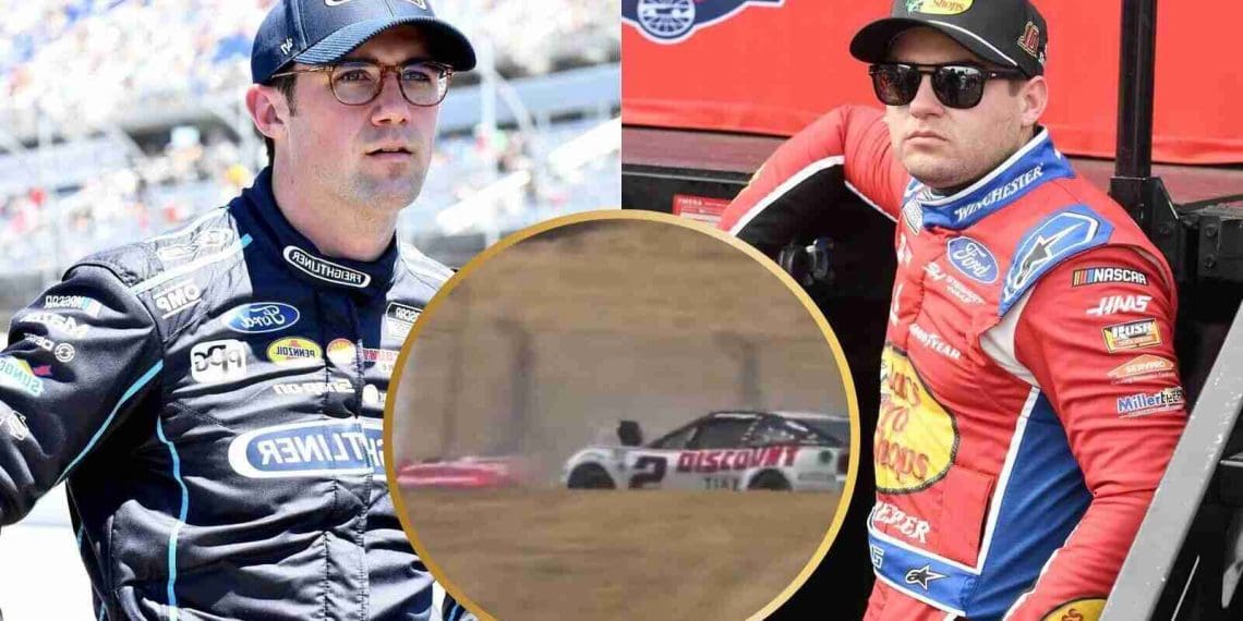 VÍDEO: Austin Cindric e Noah Gragson batem violentamente na barreira em Sonoma.
