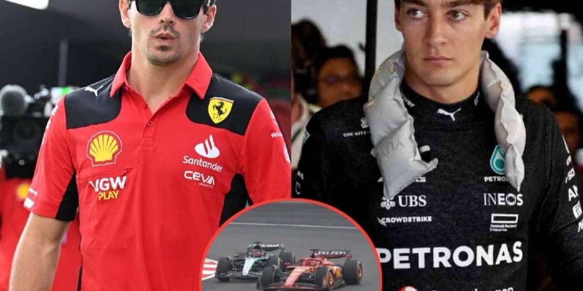 VÍDEO: Charles Leclerc faz ultrapassagem impressionante em alta velocidade em George Russell durante o Grande Prêmio da China.