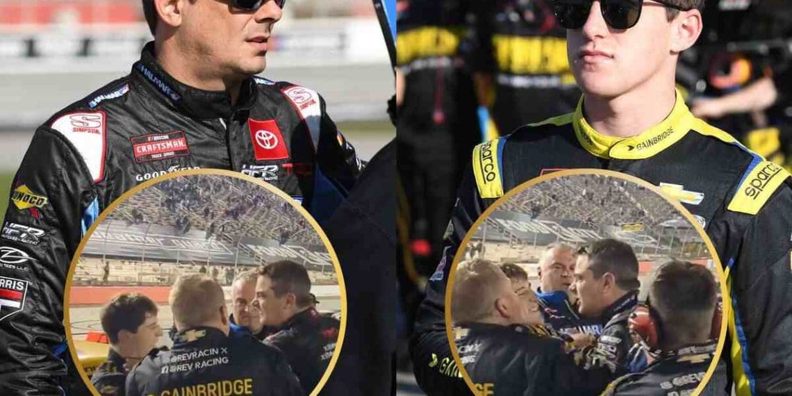VÍDEO: Stewart Friesen, 60, envolvido em briga com Nick Sanchez em Bristol Speedway, fãs reagem