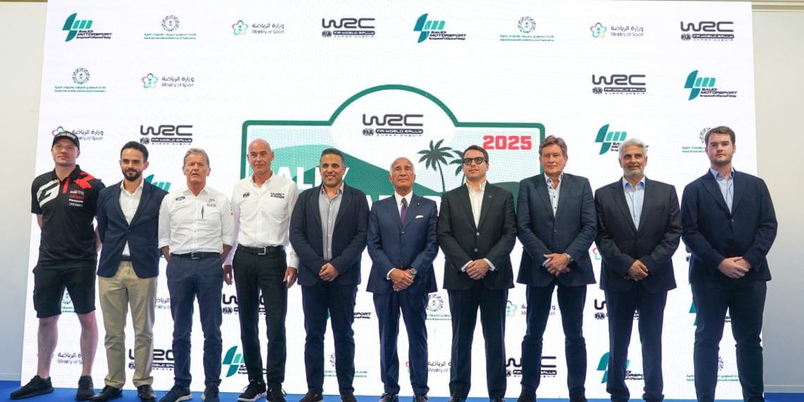 WRC assegura acordo de uma década com Rally Saudi Arabia.