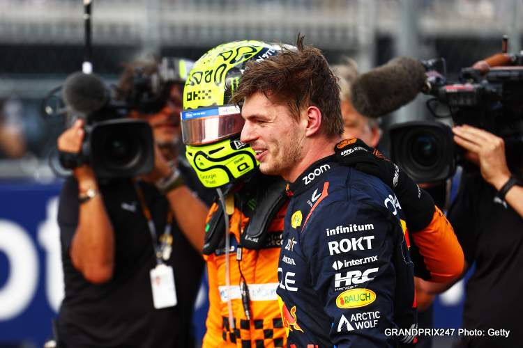 Verstappen sugere que sua mãe seria seu pai se ela tivesse testículos.