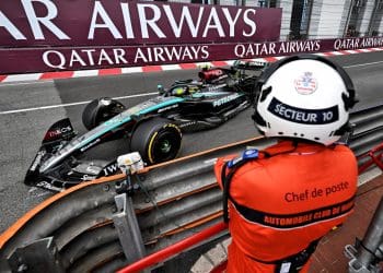 Hamilton lidera no primeiro treino do Grande Prêmio de Mônaco.