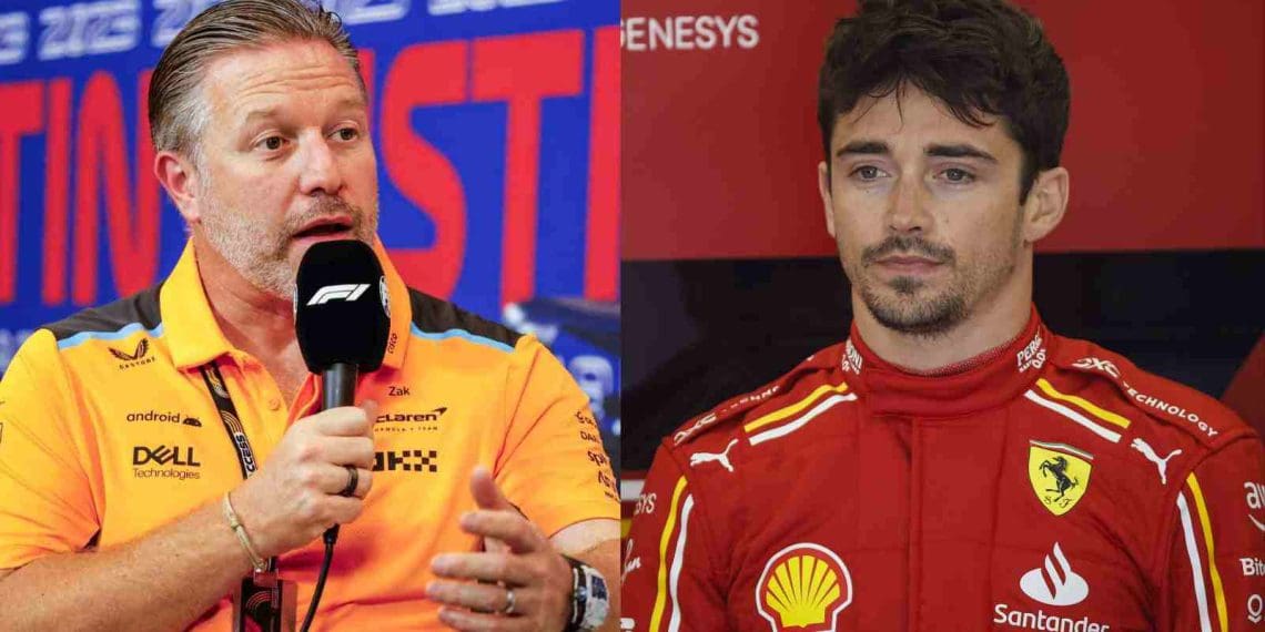 Zak Brown alerta que a Ferrari representará uma ameaça significativa nas próximas corridas.