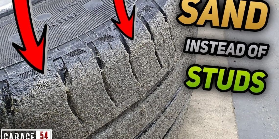No Winter Tires? Glue Sand Over Summer Ones, Say Russian Mechanics