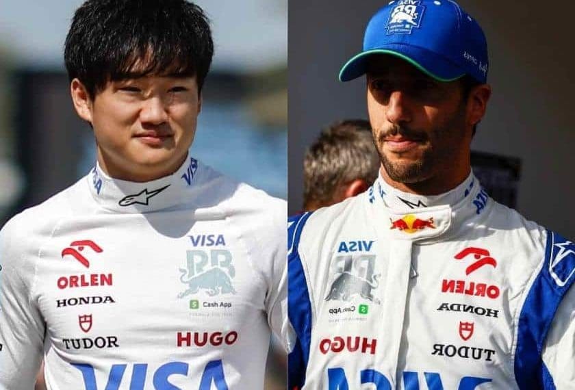 RB ‘muito impressionado’ com Yuki Tsunoda depois de ofuscar Daniel Ricciardo em 2024.