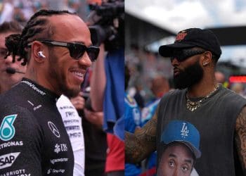 Odell Beckham Jr. promete apoio total a ‘irmão’ Lewis Hamilton para o próximo Grande Prêmio de Miami.
