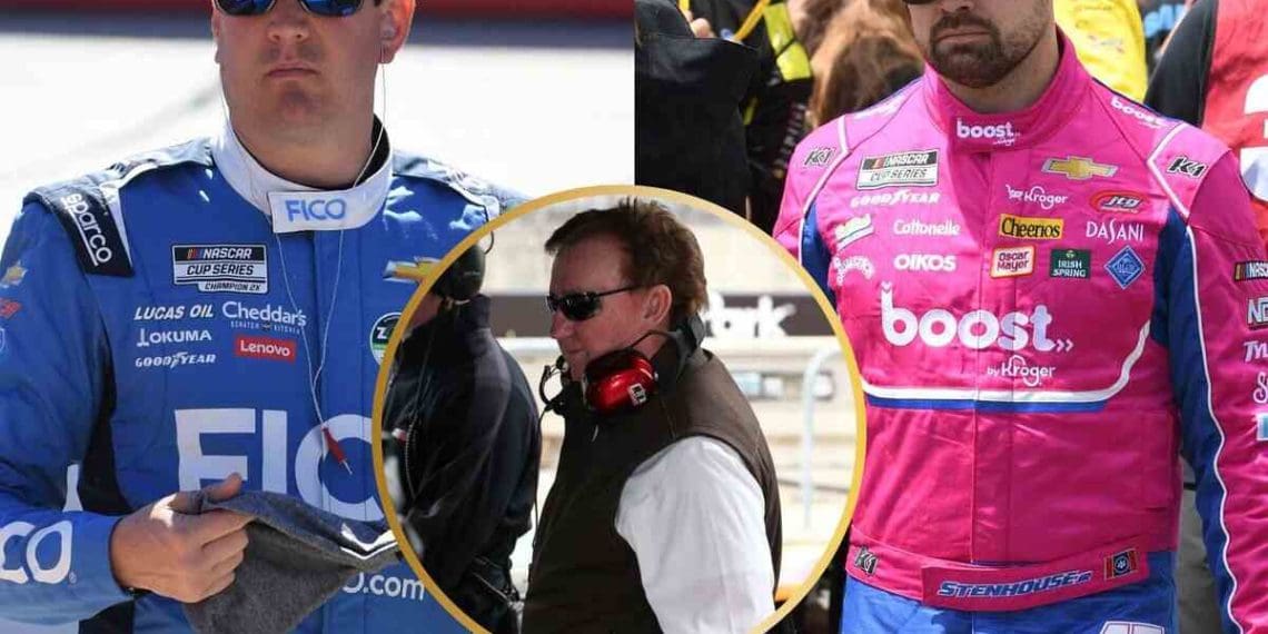 Kyle Busch fala sobre Richard Childress ameaçando “bater no traseiro” de Ricky Stenhouse Jr.