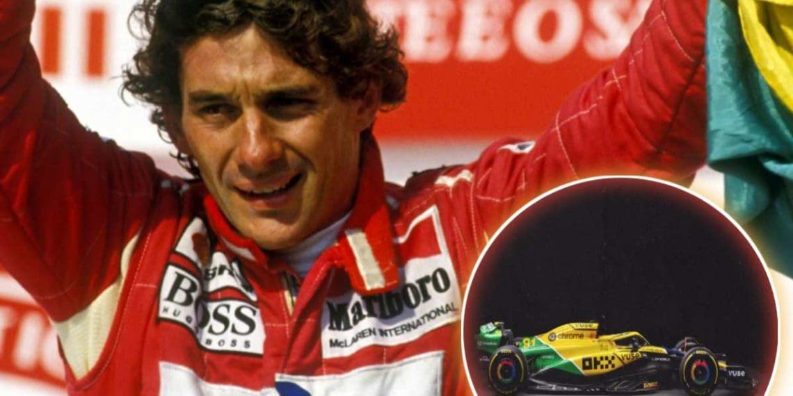 Confira a nova pintura de homenagem a Ayrton Senna da McLaren para o icônico Grande Prêmio de Mônaco.