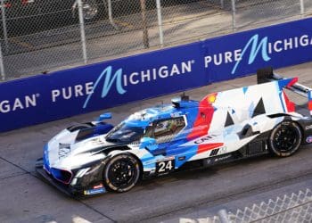 Eng estabelece o tempo mais rápido na segunda sessão de treinos da IMSA em Detroit.