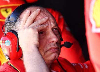 VASSEUR ACREDITA QUE A FERRARI FOI ROUBADA DE VITÓRIA NO GP DE IMOLA DE F1 DEVIDO À POSIÇÃO NO GRID.