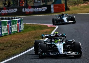 Mercedes revela razão para estratégia de parada única no Grande Prêmio do Japão de F1.