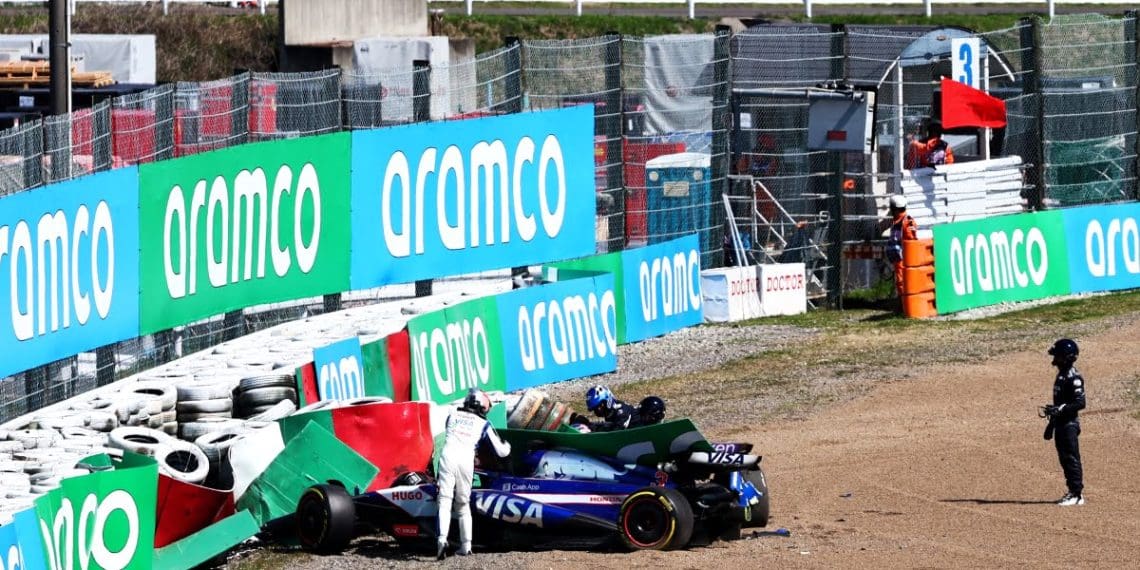 Ricciardo diz que acidente em Suzuka foi um evento isolado durante início difícil da temporada de F1 de 2024.