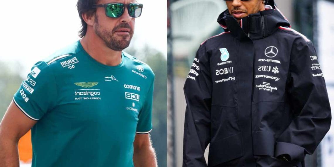 Especialista da F1 acredita que Fernando Alonso está mirando o lugar de Lewis Hamilton na Mercedes em 2025.