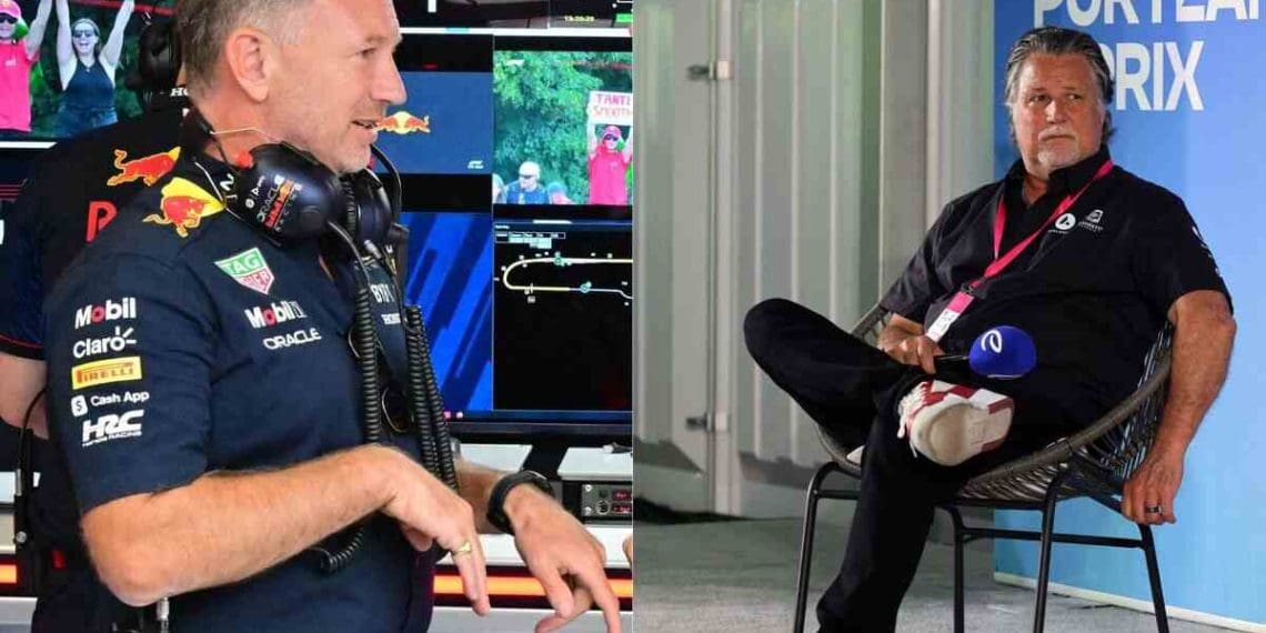 Christian Horner, chefe da Red Bull, ainda considera a possível entrada da equipe de Andretti na F1 apesar da forte oposição de outras equipes.