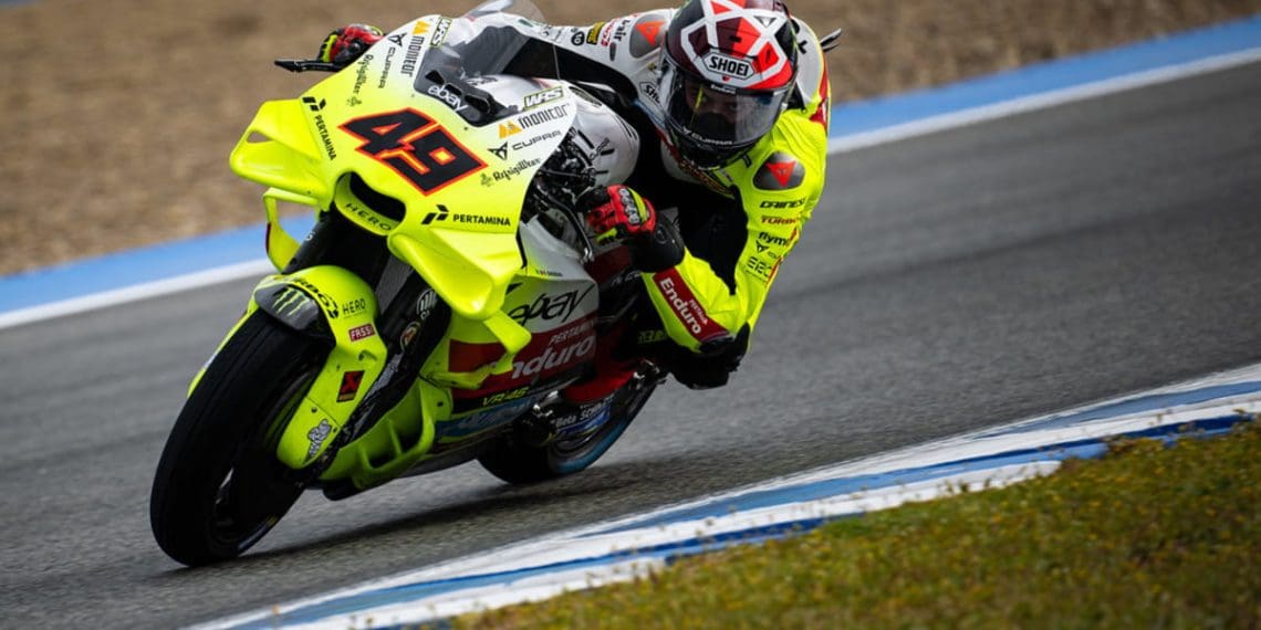 Di Giannantonio: Motos do MotoGP são comparáveis a dirigir carros de Fórmula 1 em duas rodas.