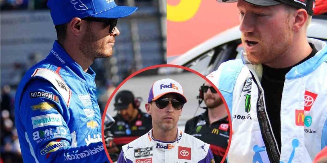 Denny Hamlin reconhece vitória de Kyle Larson sobre Tyler Reddick como ‘completamente dominante’
