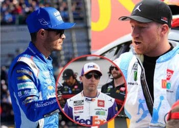 Denny Hamlin reconhece vitória de Kyle Larson sobre Tyler Reddick como ‘completamente dominante’