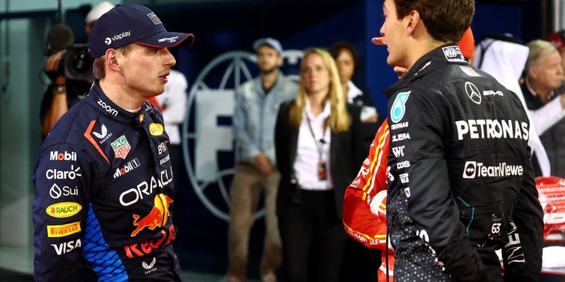 Russell disposto a se juntar a Verstappen na Mercedes.