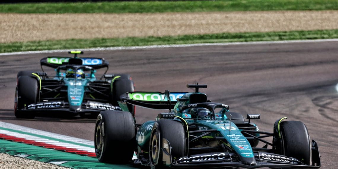 A equipe de Fórmula 1 da Aston Martin priorizou Stroll em vez de Alonso no Grande Prêmio de Ímola.