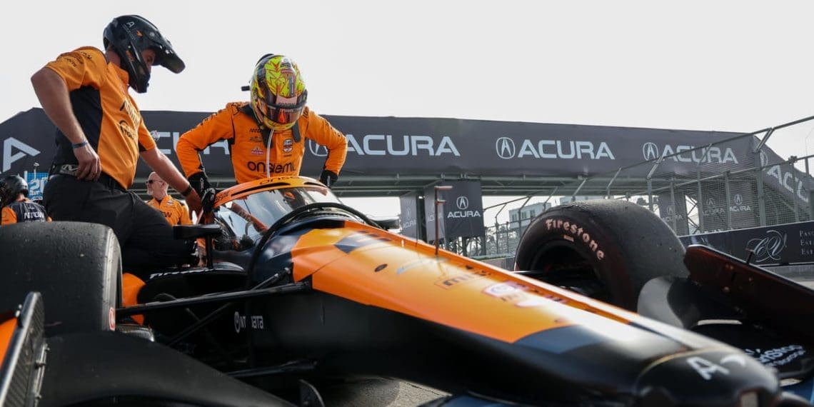 ESTRELA FRANCESA FAZ ESTREIA PROMISSORA NA INDYCAR COM A MCLAREN.