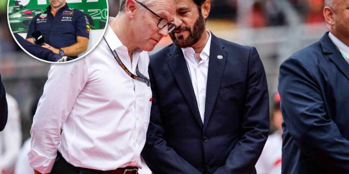 F1 e oficiais da FIA se reúnem no Grande Prêmio do Bahrein após conversa vazada no WhatsApp implicando Christian Horner.