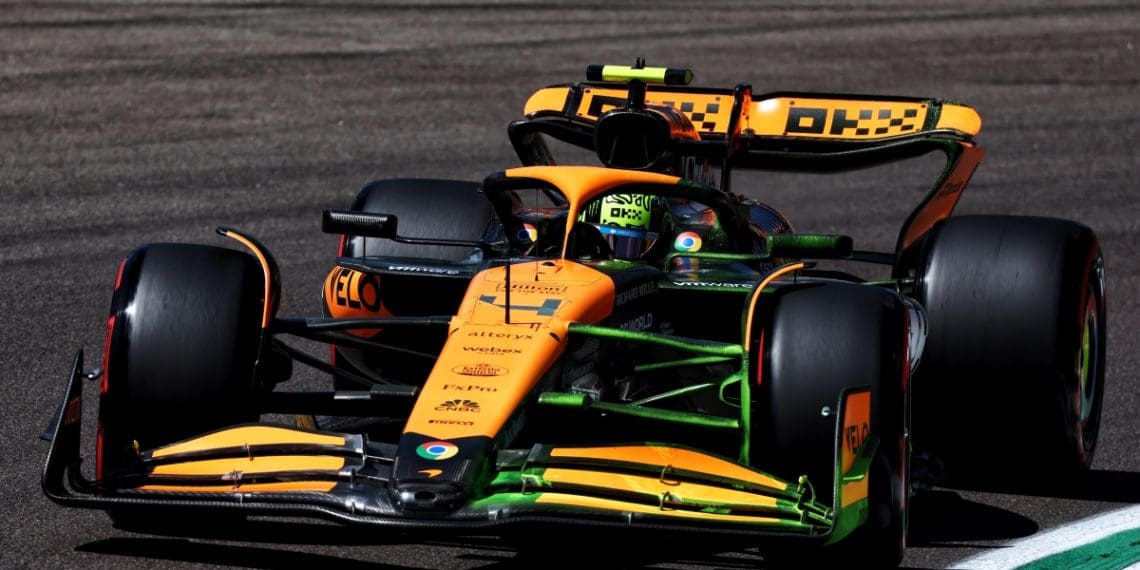 Norris: McLaren busca ‘ajustes mínimos’ durante a noite no Grande Prêmio de Fórmula 1 em Imola.