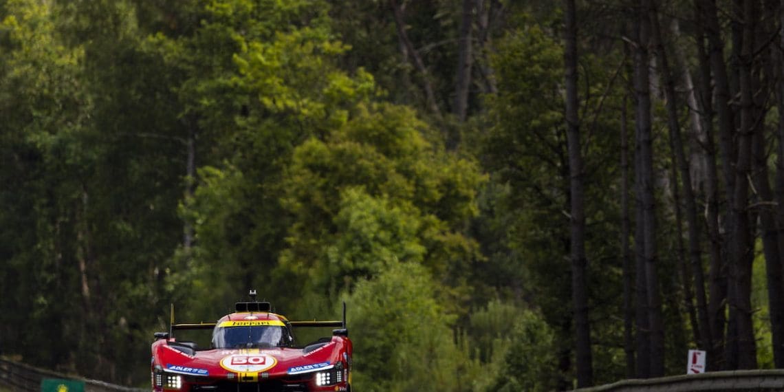 Ferrari’s Nielsen lidera em Le Mans após uma hora.