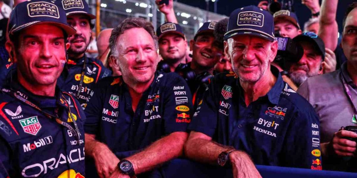 Christian Horner fala sobre os planos futuros da Red Bull para Adrian Newey à luz do interesse da Aston Martin.