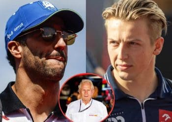 Helmut Marko fala sobre rumores de Liam Lawson substituir Daniel Ricciardo na Red Bull.
