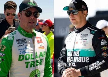 VÍDEO: Brad Keselowski usa comparação engraçada para descrever reação de Erik Jones ao ser substituído para Dover.