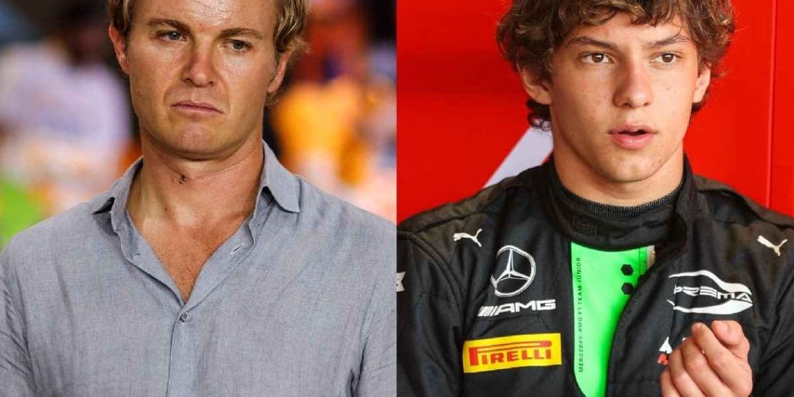 Nico Rosberg acredita que é prematuro para a Mercedes contratar a estrela em ascensão Andrea Kimi Antonelli para a posição de 2025.