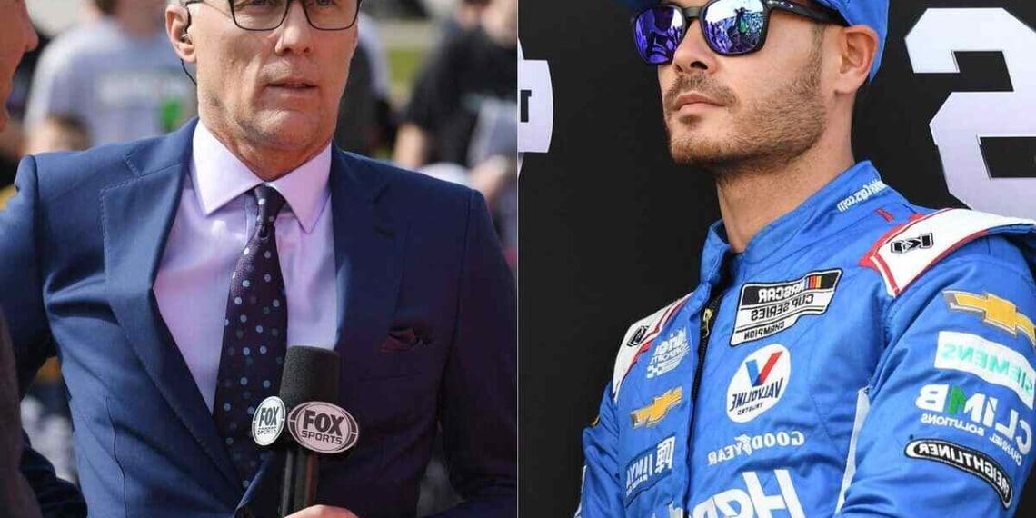 Kevin Harvick diz que Kyle Larson não se estressa com erros na pista.