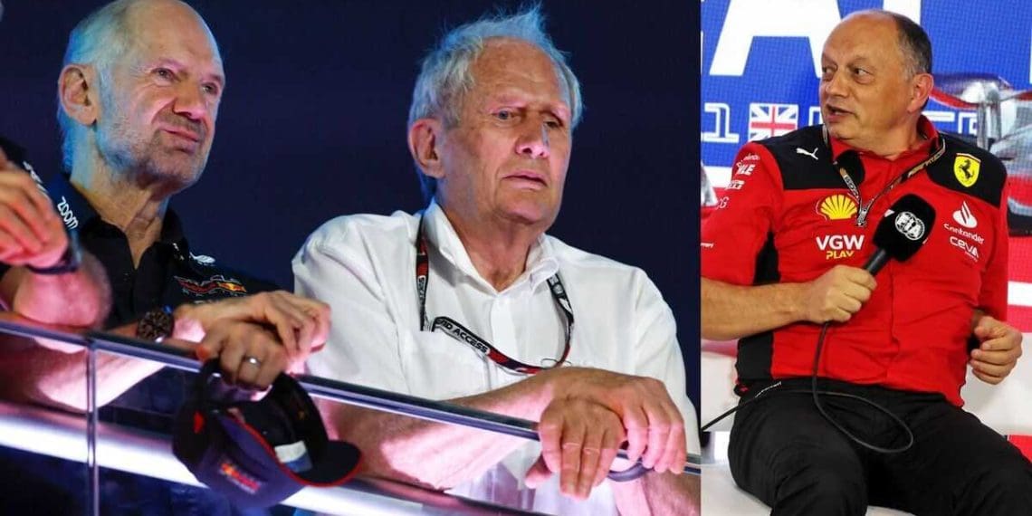 HELUMT MARKO FALA SOBRE RUMORES DE ADRIAN NEWEY SE MUDAR PARA FERRARI.
