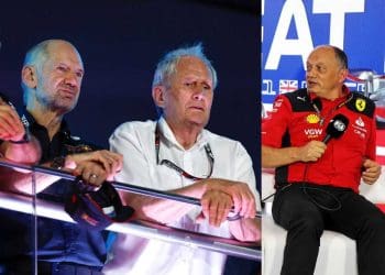 HELUMT MARKO FALA SOBRE RUMORES DE ADRIAN NEWEY SE MUDAR PARA FERRARI.