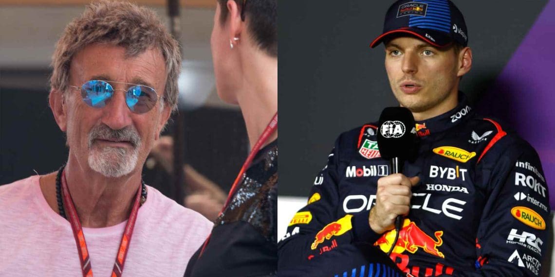 Eddie Jordan alerta Red Bull para não deixar Max Verstappen correr na Virtual 24 horas de Nurburgring no GP da Emilia Romagna.