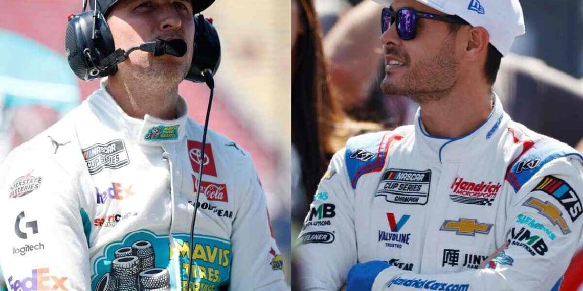 Denny Hamlin expõe como Kyle Larson o transformou no vilão número um da NASCAR.
