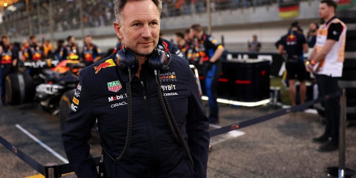 Horner realiza coletiva intensa e desafiadora no Bahrein.