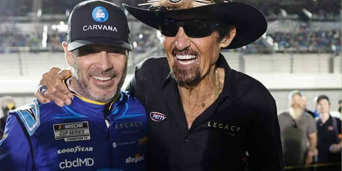 Jimmie Johnson pays tribute to Richard Petty with unique design for his first Toyota race at Daytona 500.