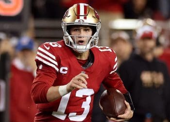 SHANAHAN SPILLS BEANS ON WHO PUSHED FOR PURDY DRAFT